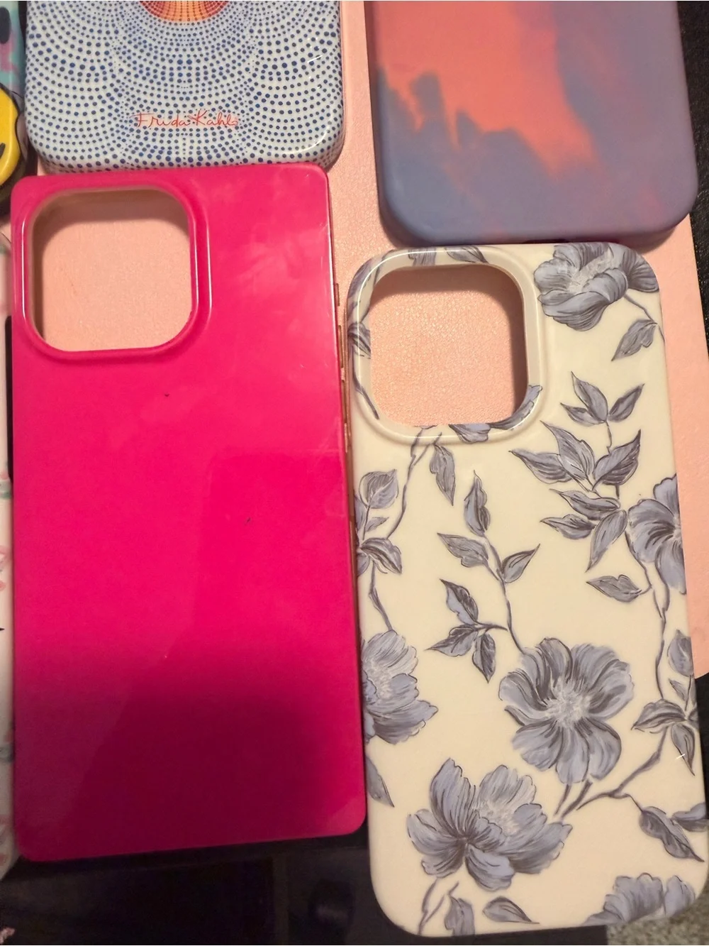 Slim Shock-Absorbent Phone Case - White & Neon Green